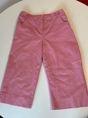 Y2K PINK CAPRI PANTS